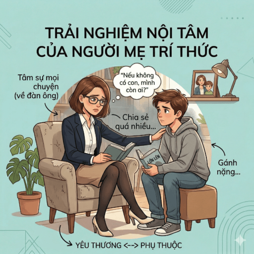 Loạn luân cảm xúc (Emotional Incest) - Trải nghiệm nội tâm của người mẹ