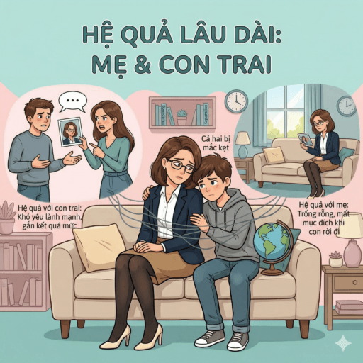 Loạn luân cảm xúc (Emotional Incest) - Hệ quả với cả hai