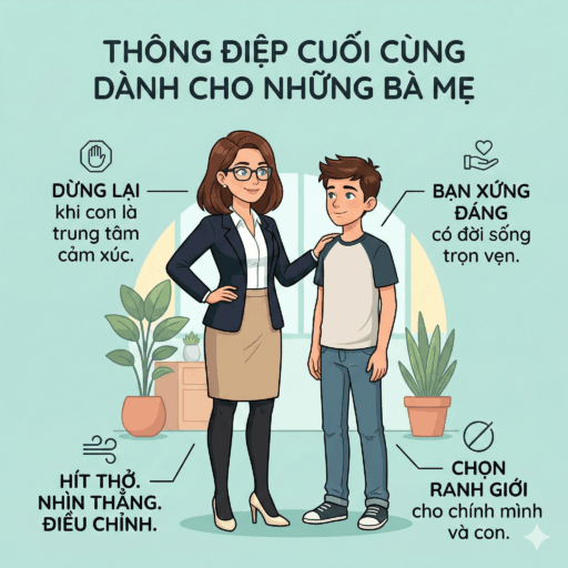 Loạn luân cảm xúc (Emotional Incest) - Thông điệp cuối cùng dành cho những bà mẹ