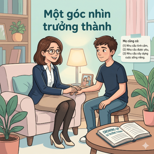 Mẹ đơn thân có bạn trai mới - Một góc nhìn trưởng thành