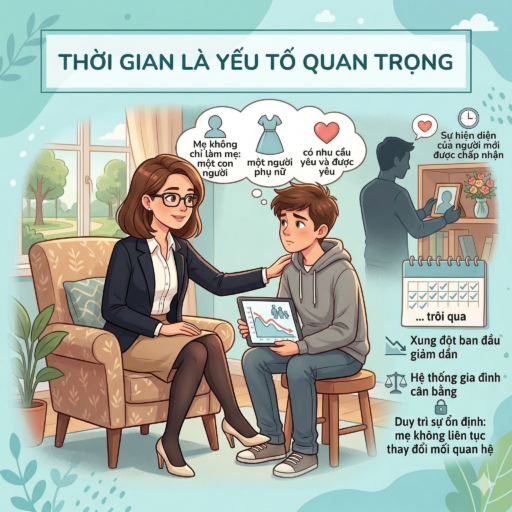 Khi con trai ghét bạn trai của mẹ - Thời gian là yếu tố quan trọng
