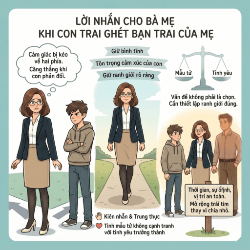 Khi con trai ghét bạn trai của mẹ - Lời nhắn dành cho những bà mẹ đang ở trong tình huống này